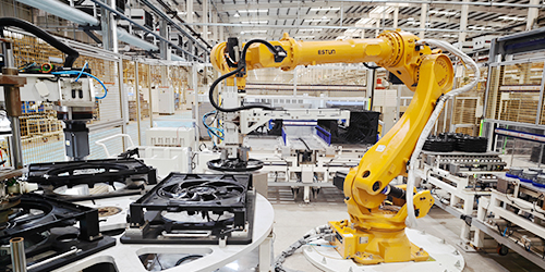 冷凝風扇組裝裝配線（機械手）